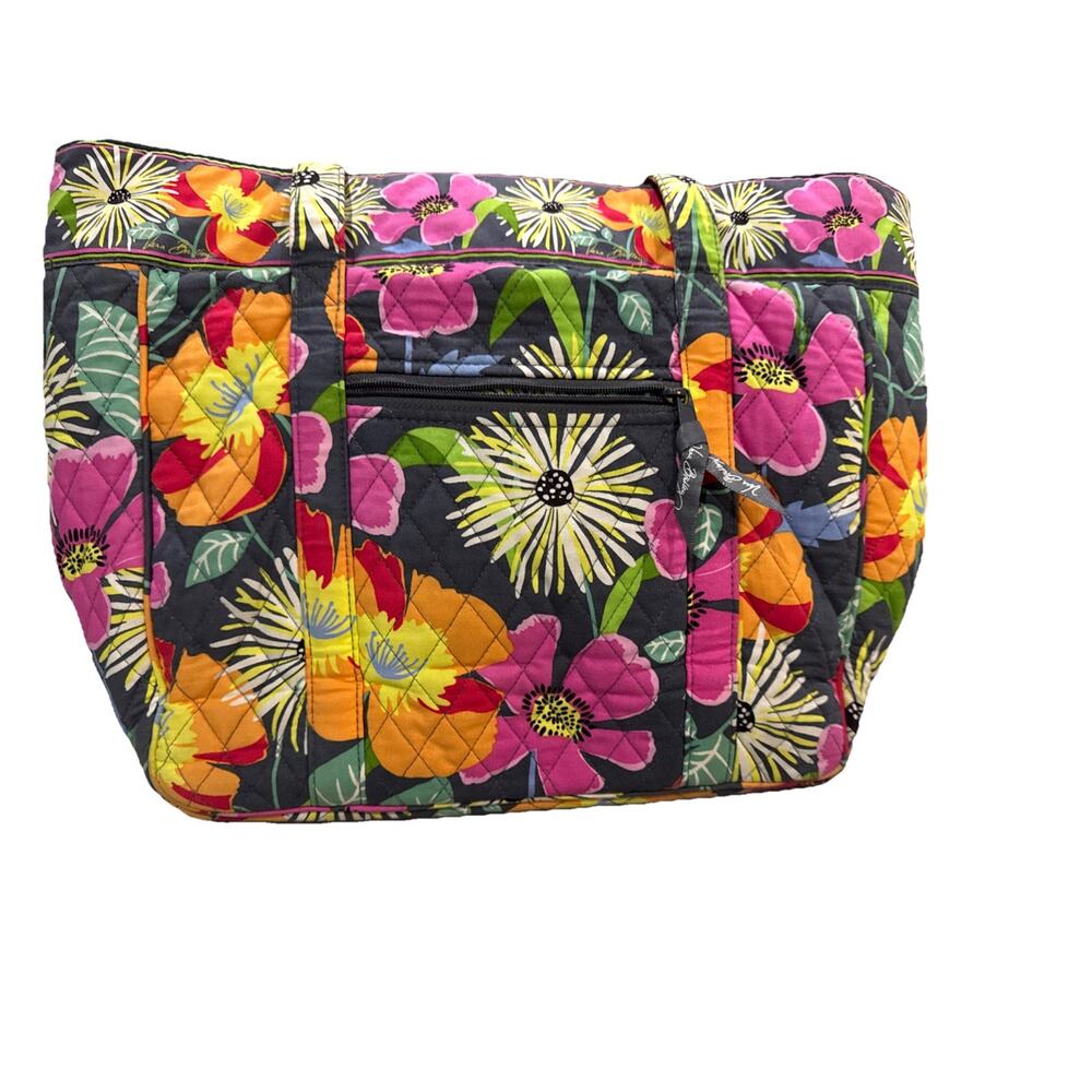 Vera Bradley Duffle Bag Travel Gym Or Laptop Quilted